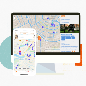 Custom Website Map and Mobile App