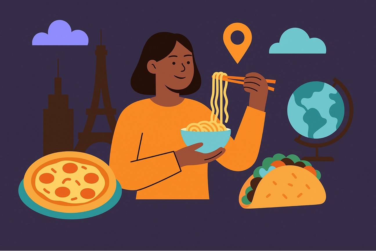 Foodie’s Delight: A Delicious Journey Around the World with Map Your City